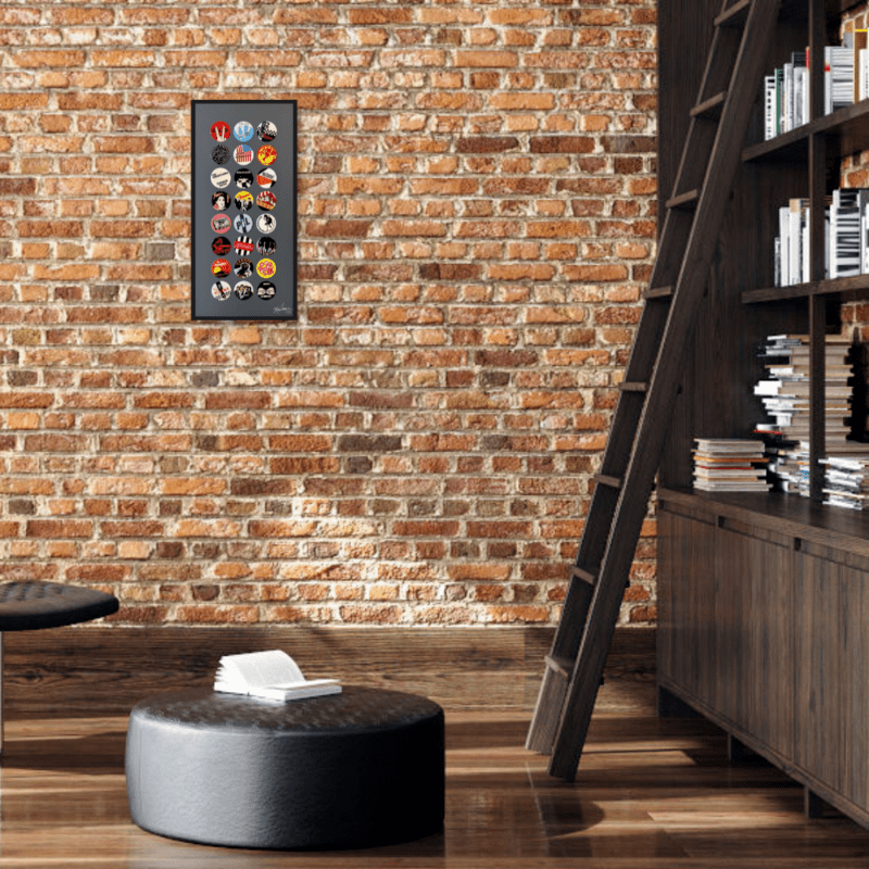 Greatest Hits Vol 2 by Tony Dennis AKA Tape Deck Art at Box Galleries.