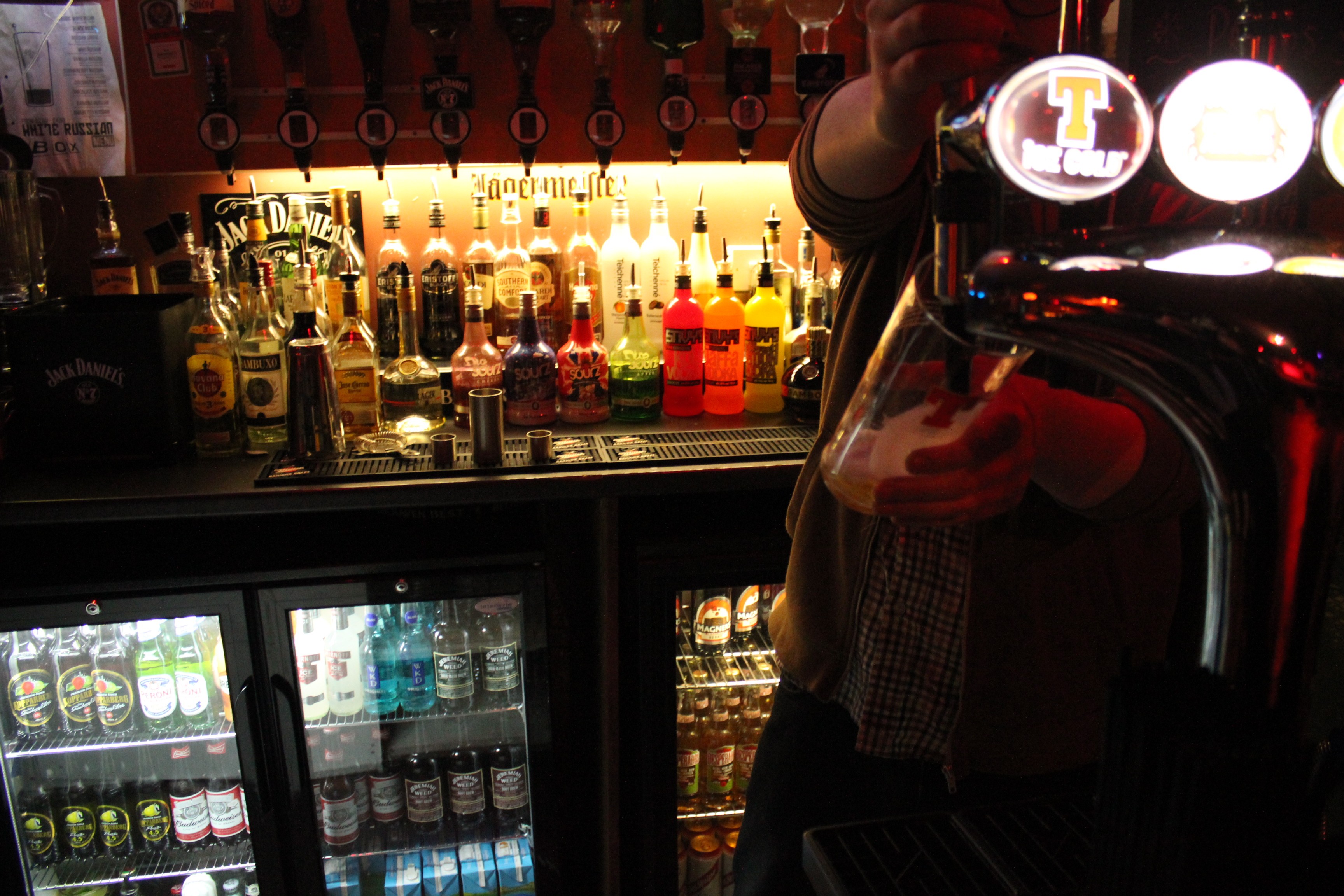 front bar Box Glasgow