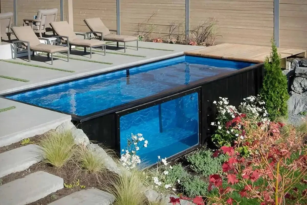 Shipping Container Pools What They Are & How to Build One Container