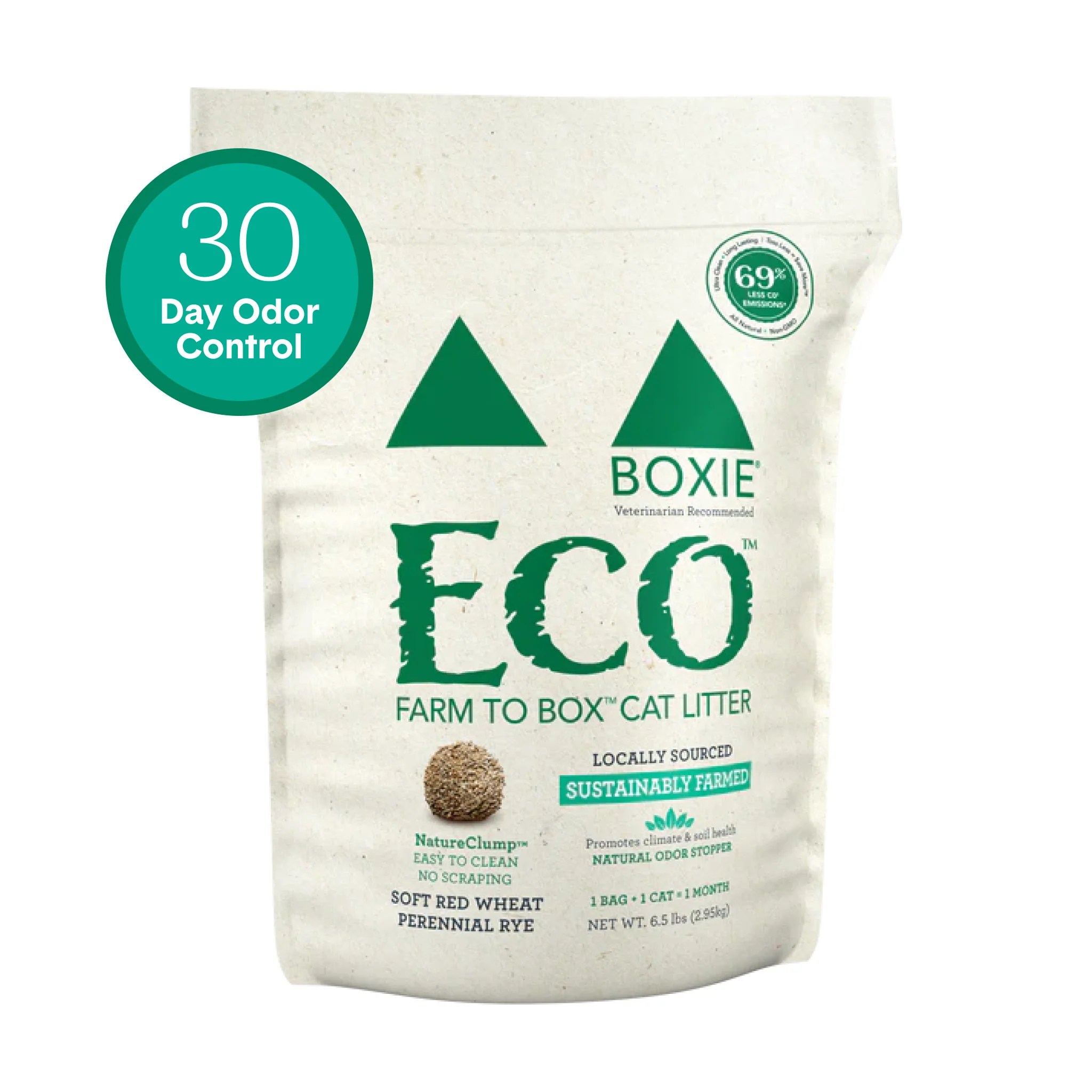 Boxie® Eco PlantBased Cat Litter Biodegradable & Odor Control