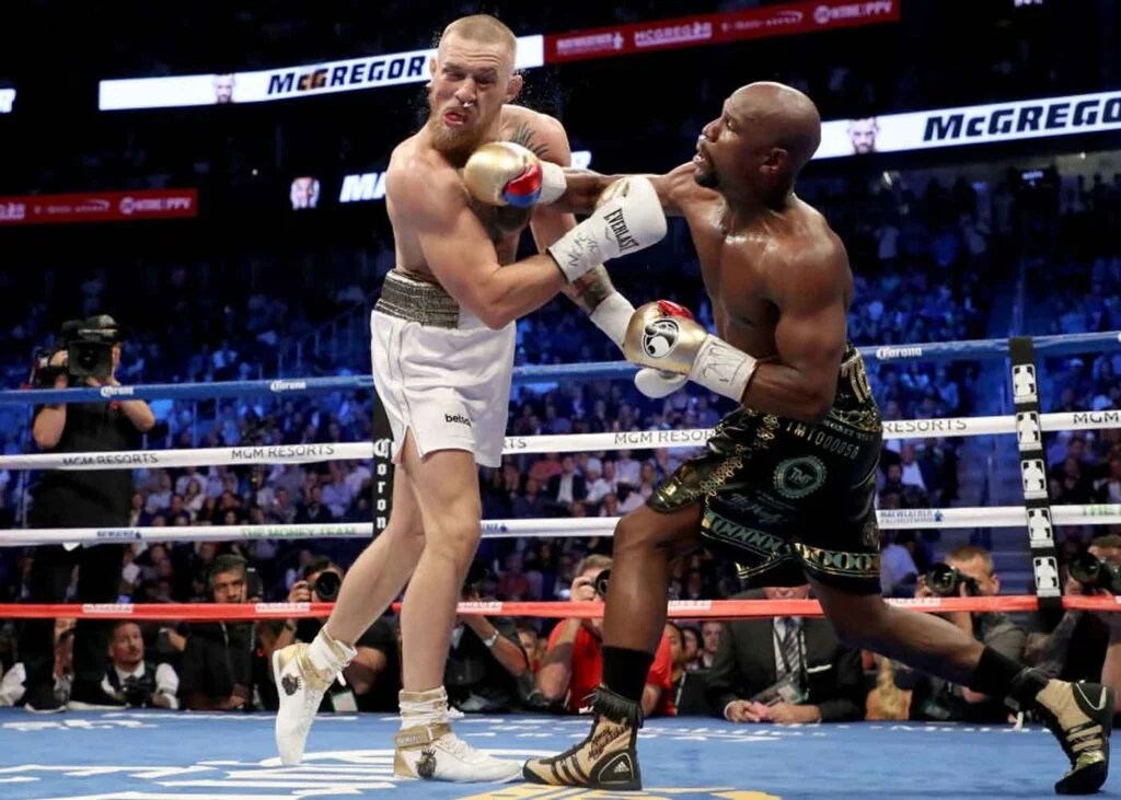 The major difference between Boxing and MMA