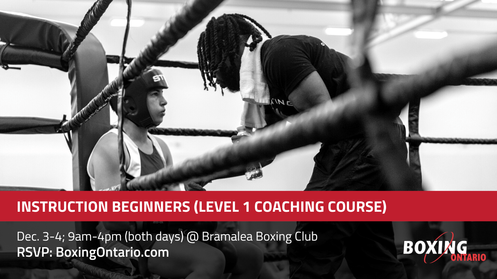 [COACHING COURSE] Instruction Beginners (Level 1) Brampton Boxing