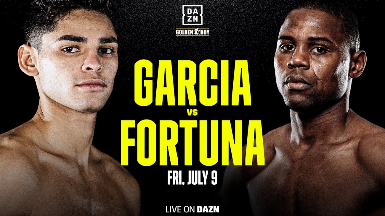 Garcia Vs Fortuna *** Postponed *** — Boxing Schedule