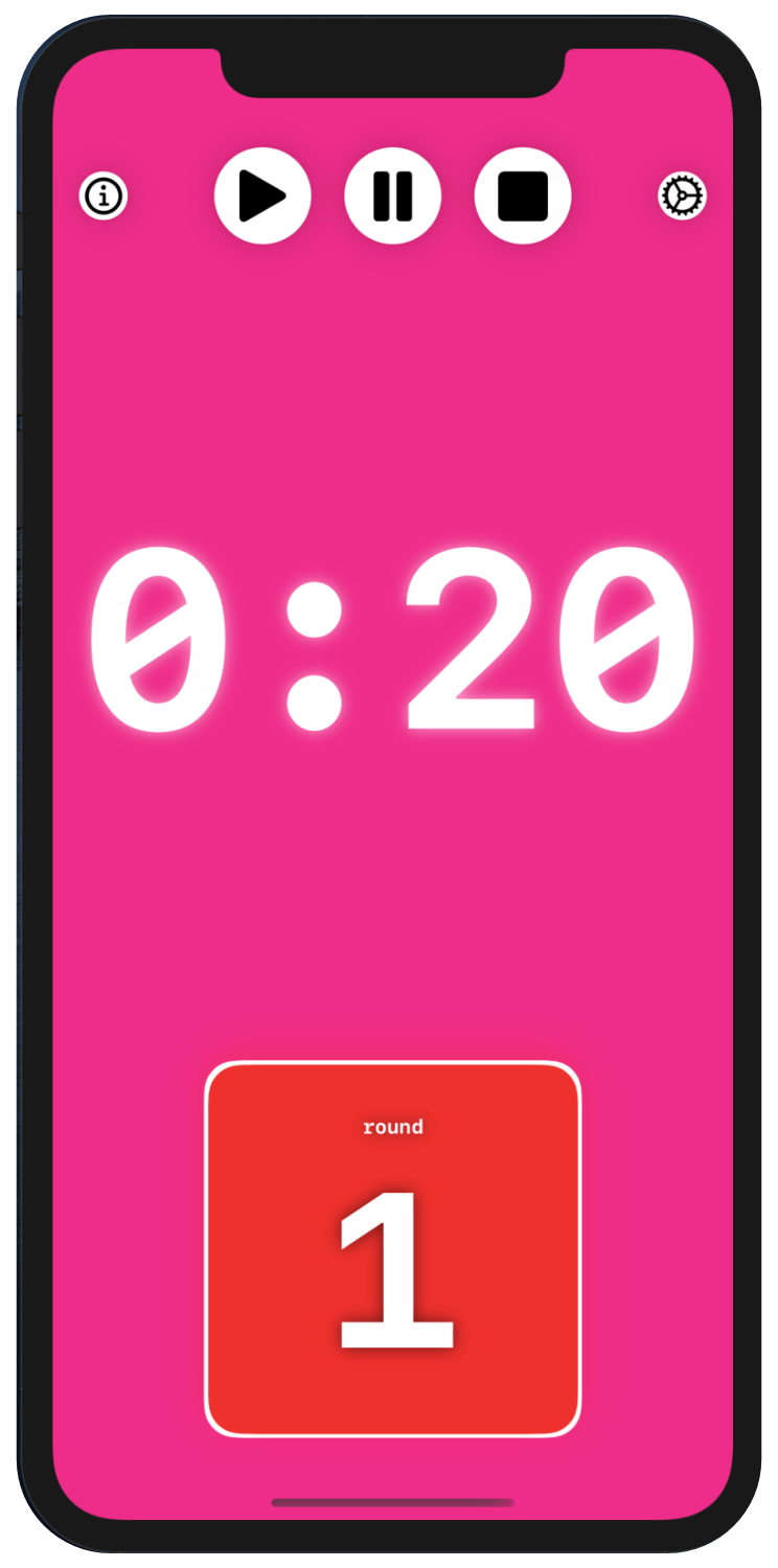 Boxing Rounds Timer