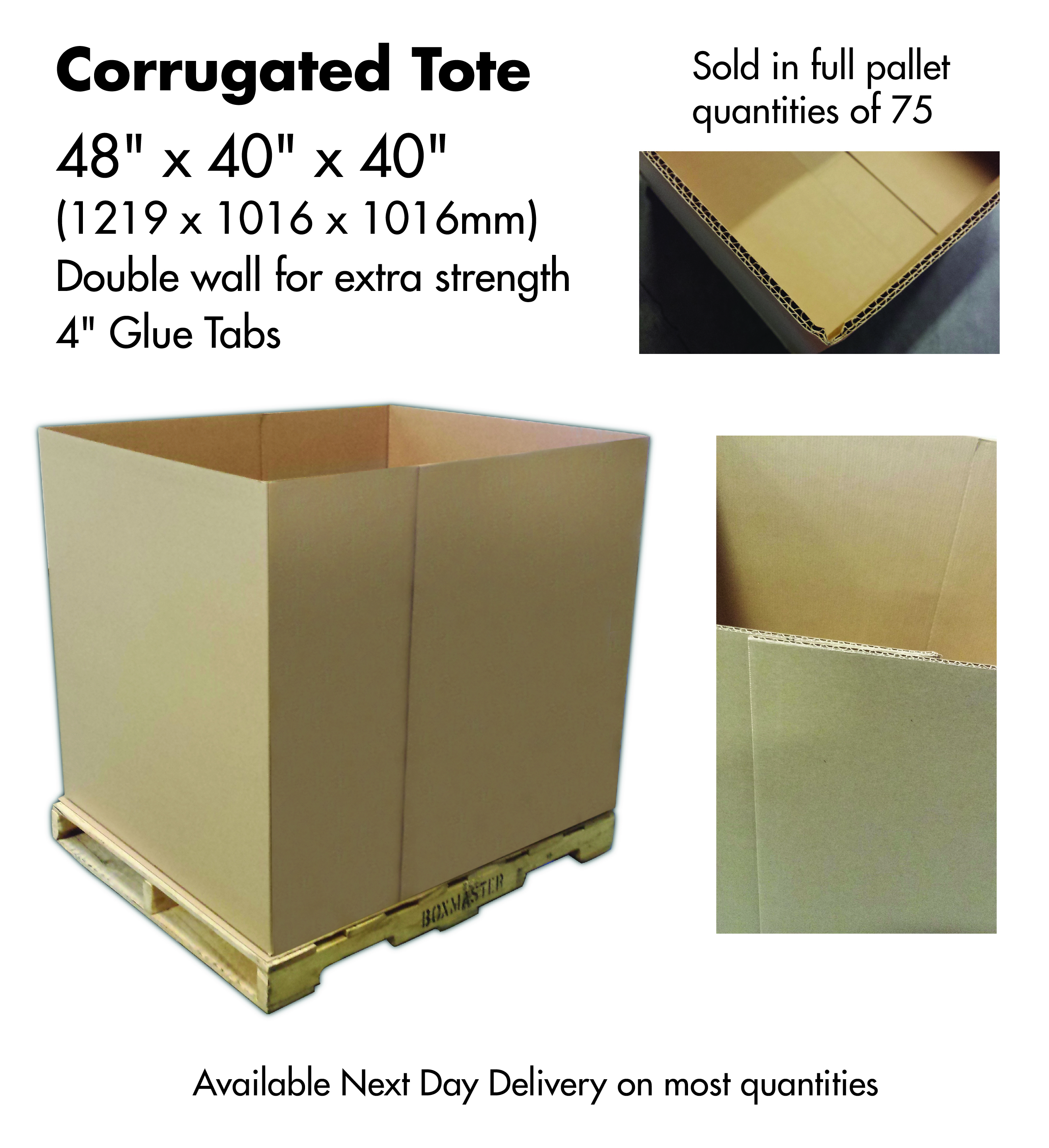 Corrugated Tote Boxmaster