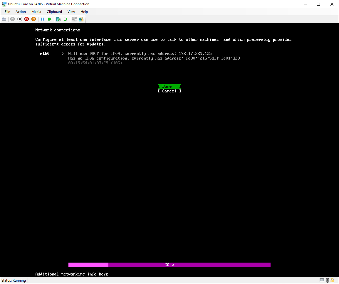 Getting Started with Ubuntu Core on HyperV using WSL
