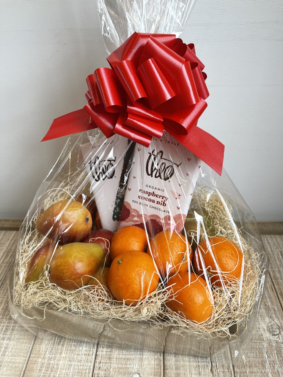 Fruit and Chocolate Gift Basket Box of Good