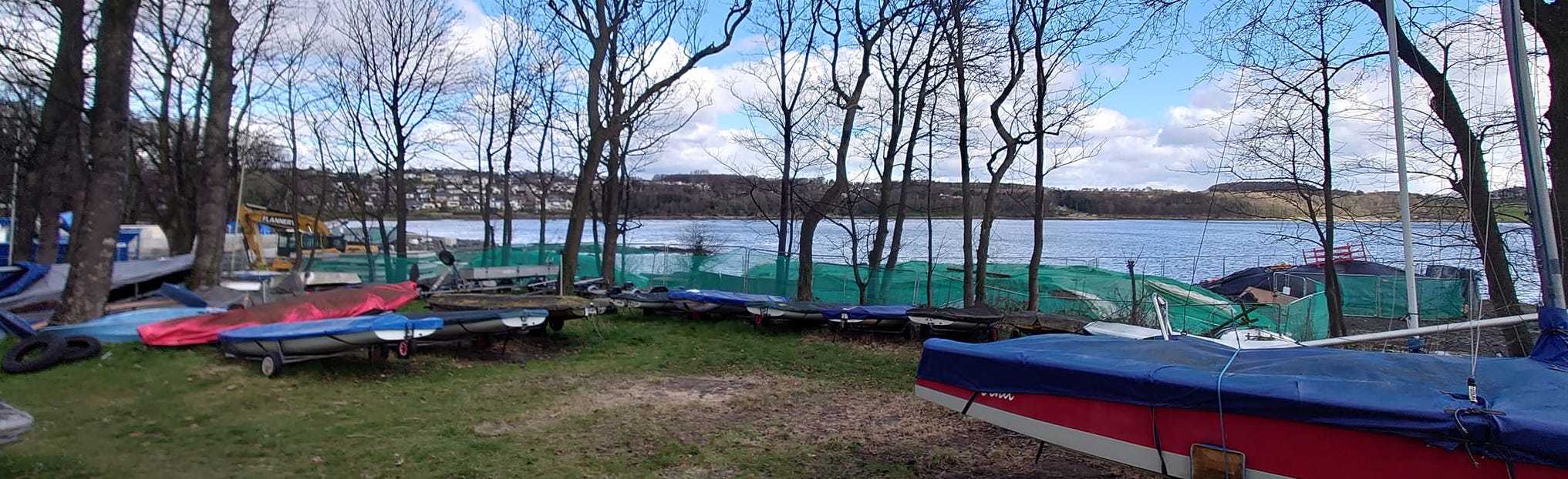 Grounds and boat storage Dalgety Bay Sailing Club