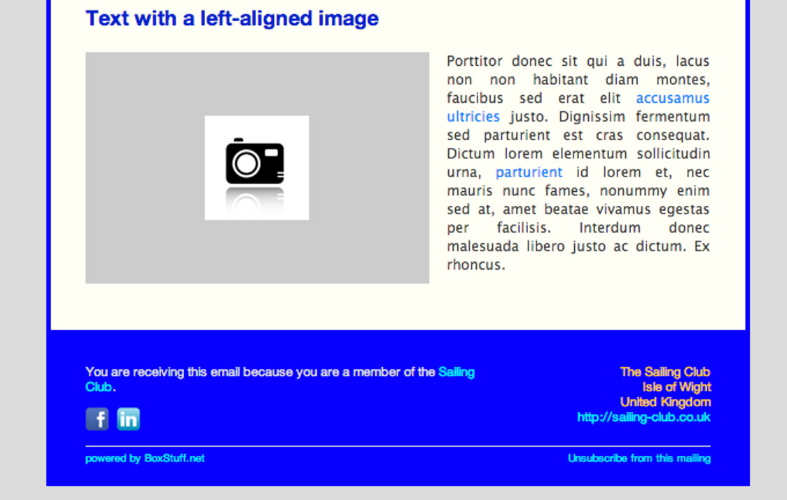 Create a new template