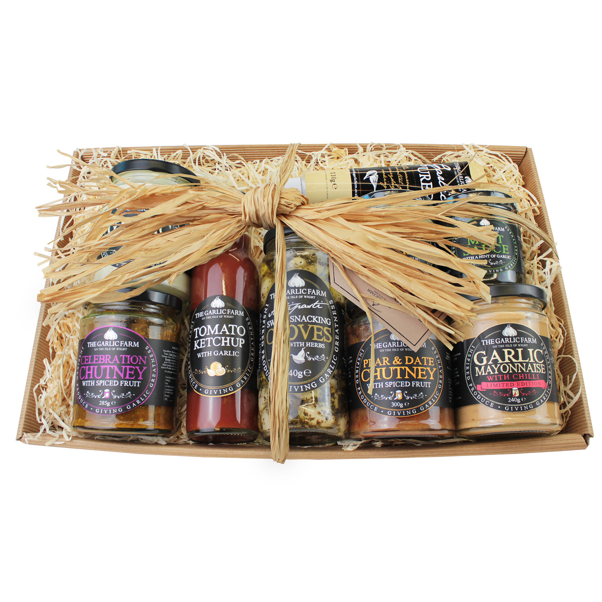 The Garlic Farm Luxury Hamper The Garlic Farm UK Isle of Wight