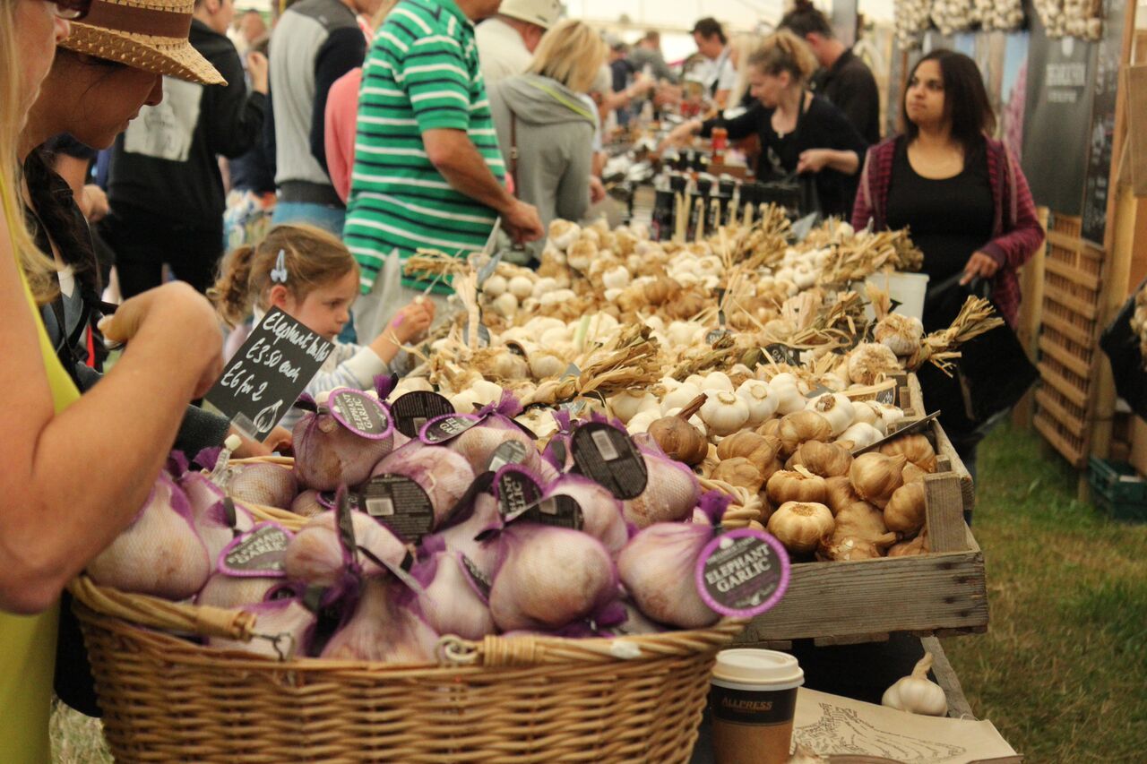 Garlic Festival Event The Garlic Farm for all things garlic