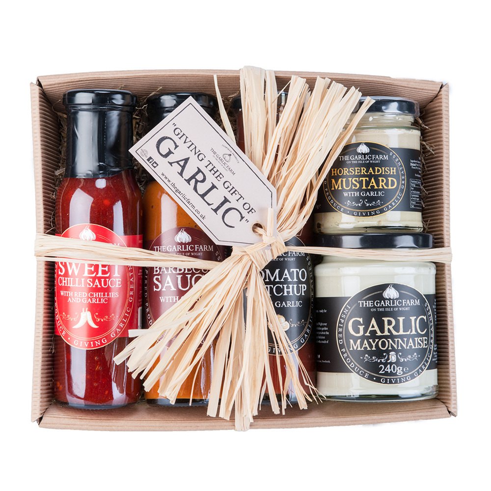 The Garlic Farm Summer BBQ Hamper The Garlic Farm UK Isle of Wight