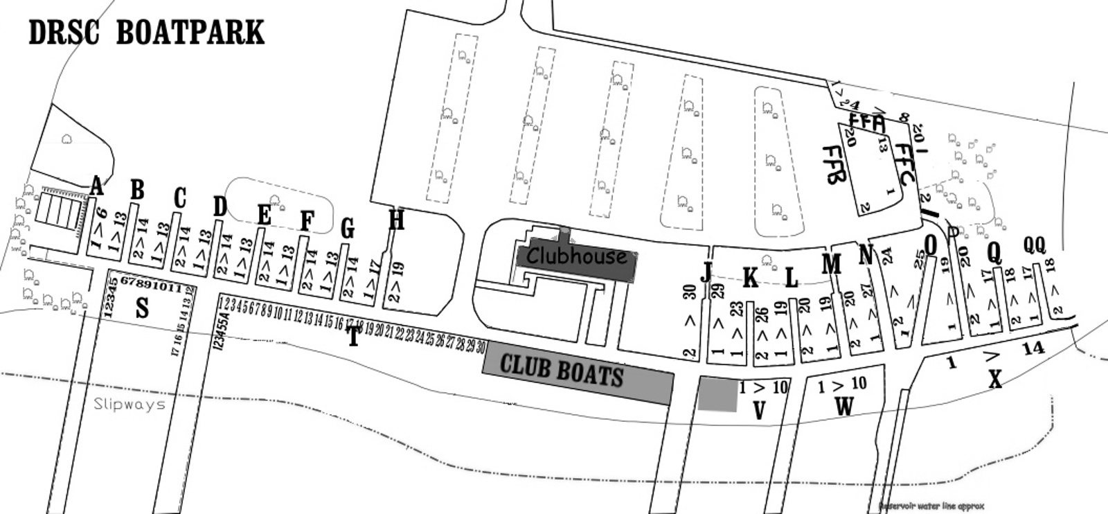 Boat Storage Derwent Reservoir Sailing Club