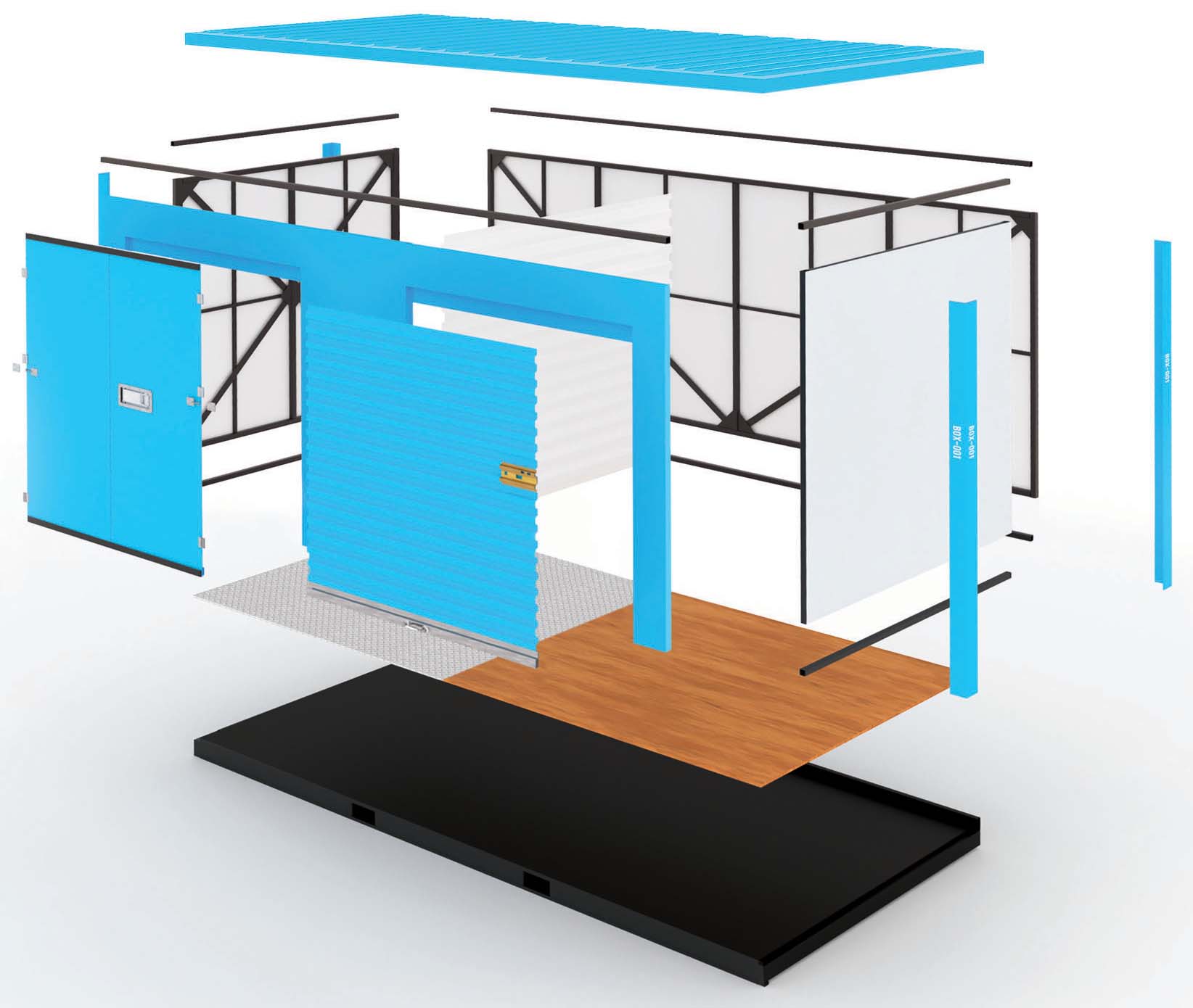 Boxwell Portable and Relocatable SelfStorage Units