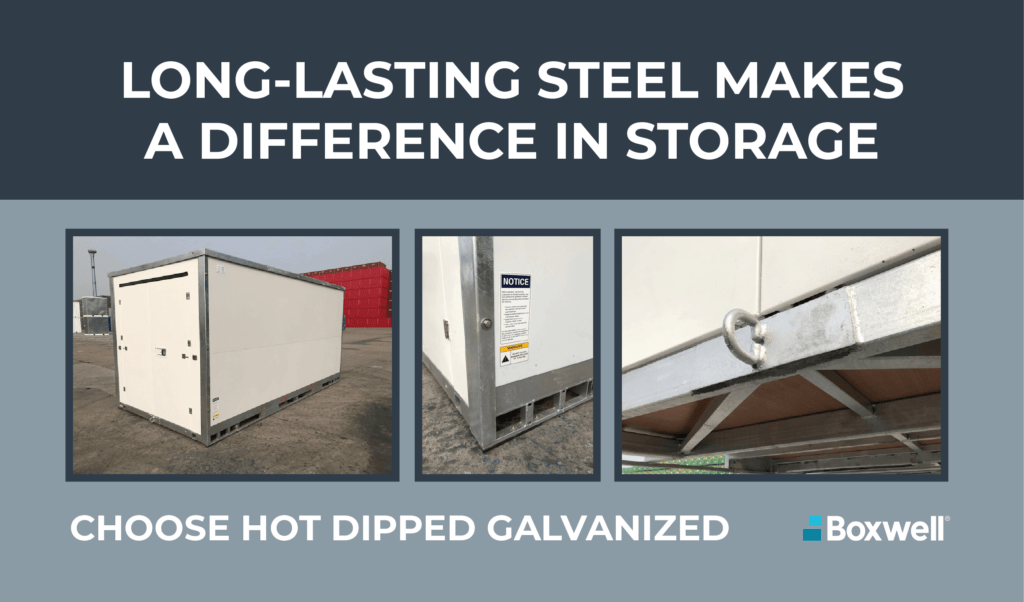 LongLasting Steel in Storage Boxwell