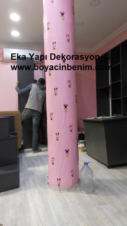 Kolona Duvar Kağıdı Nasıl Yapılır