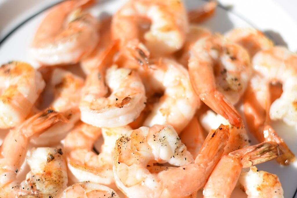 Grilled Garlic Shrimp with Rosemary Lemon Dressing Boyajian