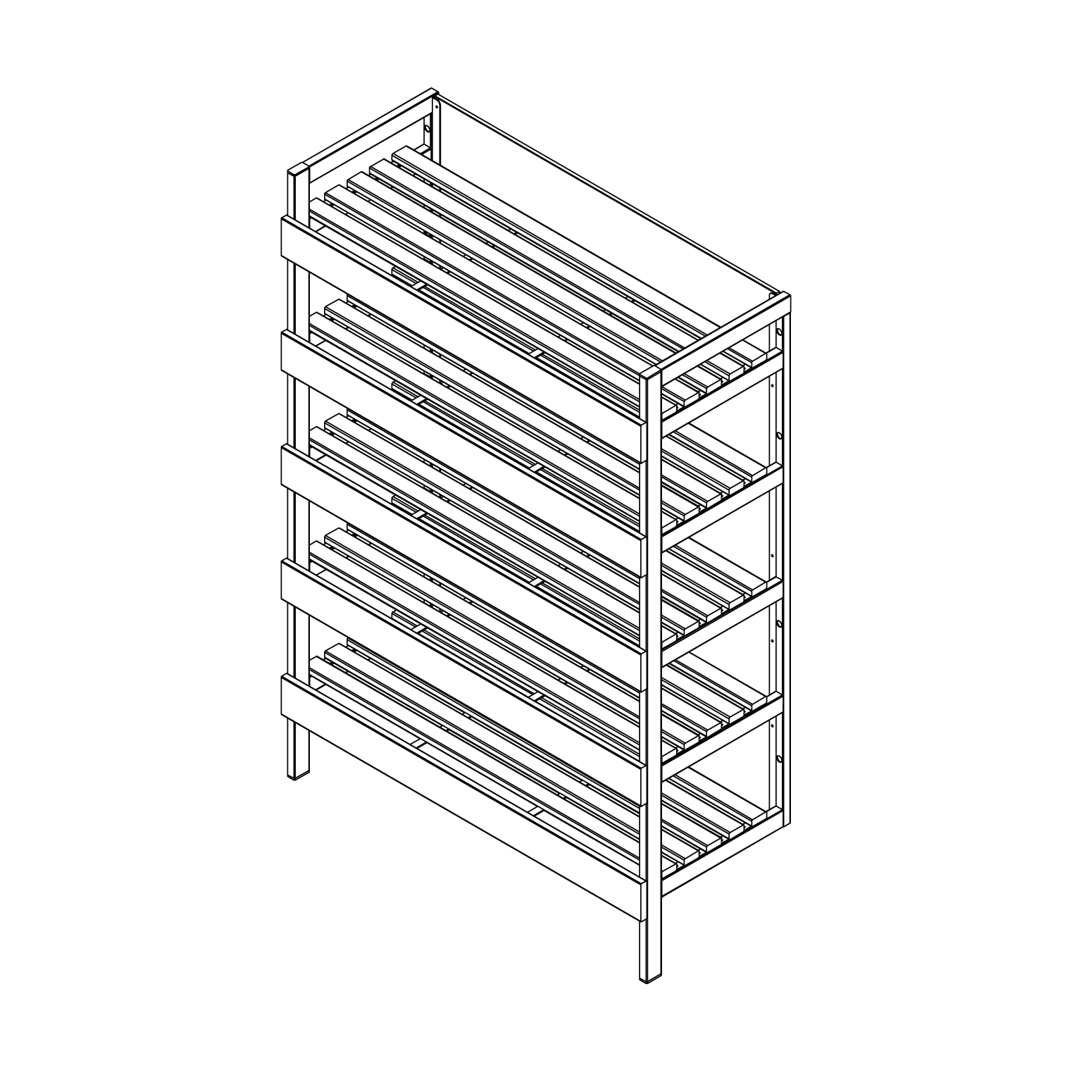 Bag Rack 1200mm long