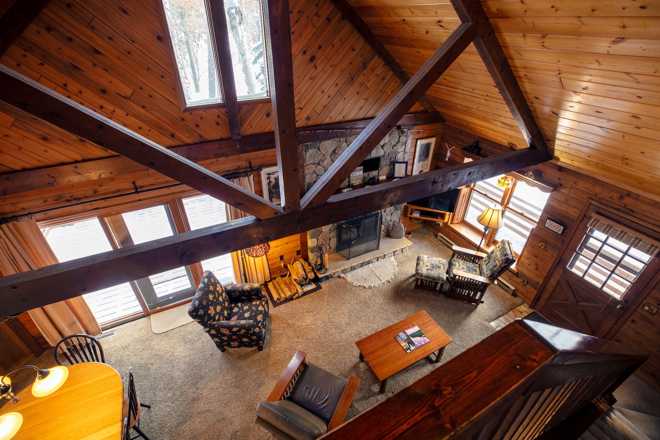 Loft Cabin 52 Resort Cabins on Rush Lake Boyd Lodge