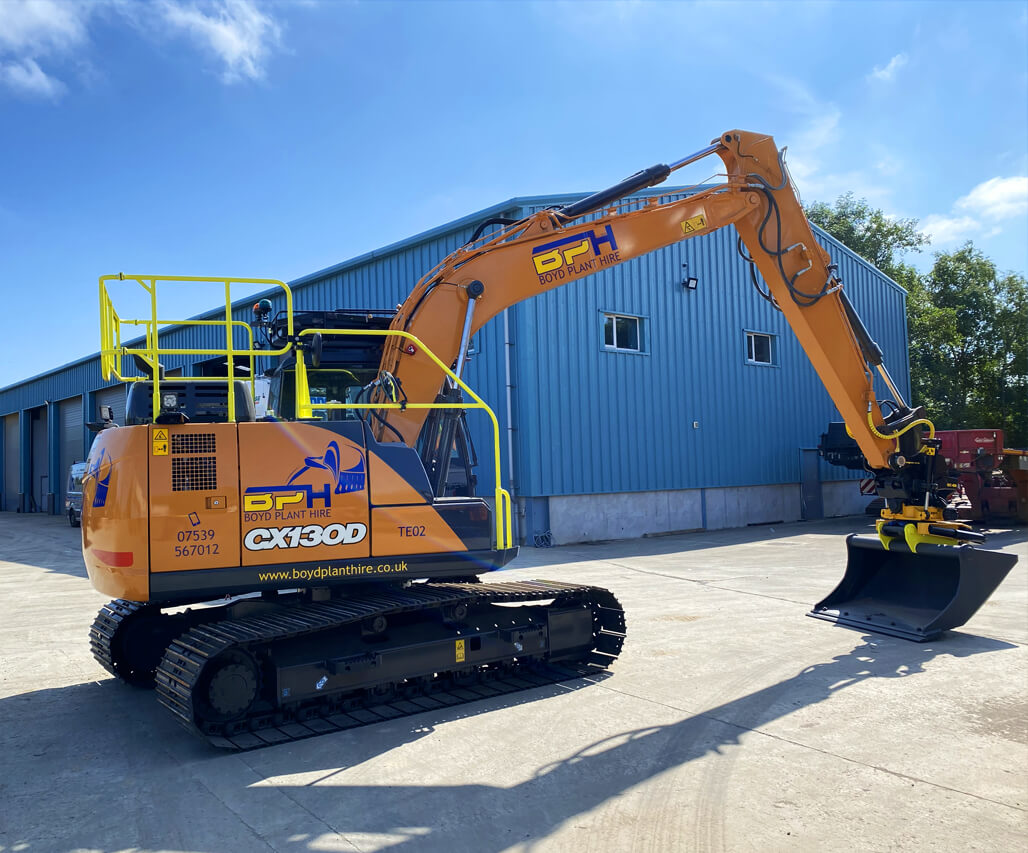 Boyd Plant Hire Excavator & Operator Hire Ayrshire, South Lanarkshire