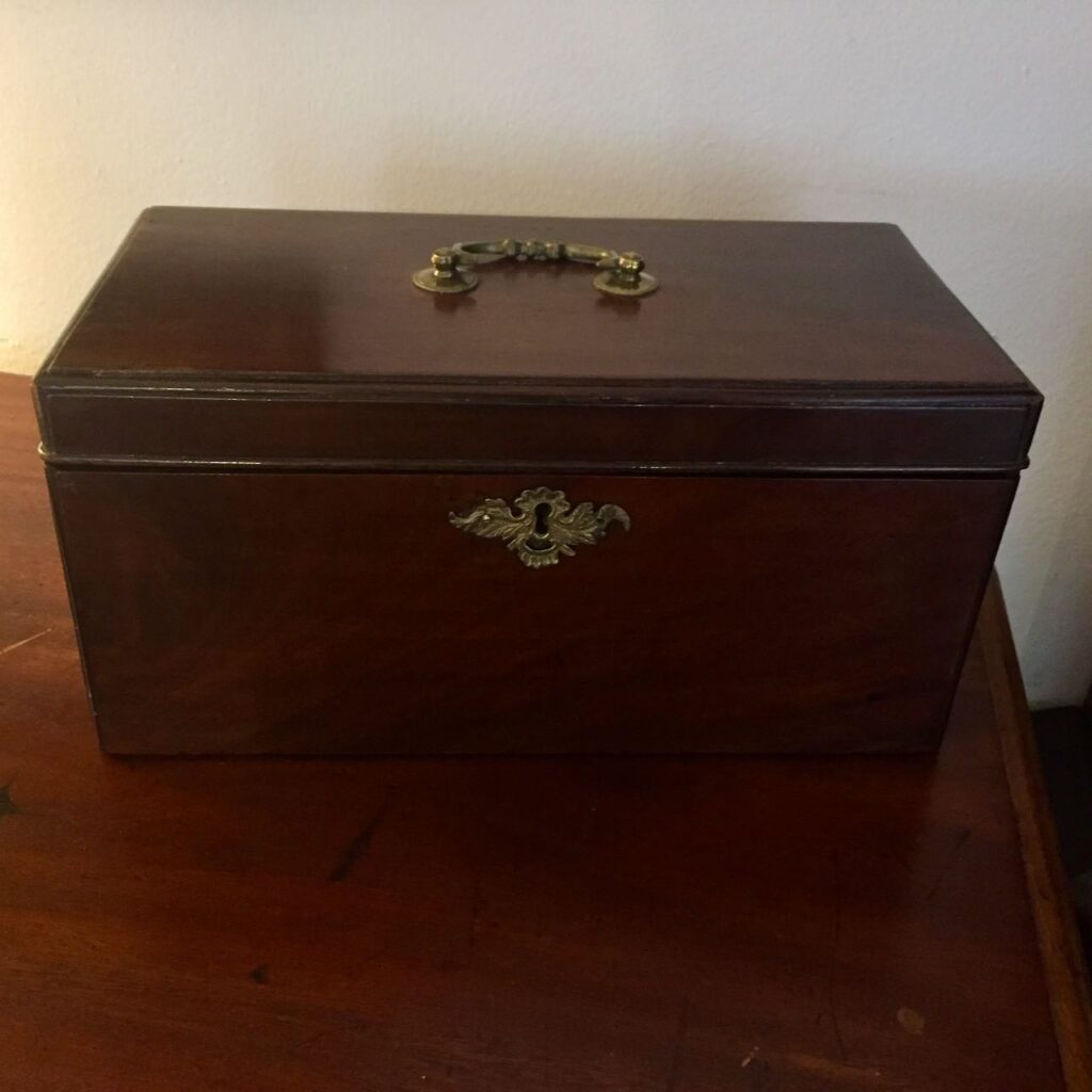 Mahogany Lift Top Box Boyd's Antiques
