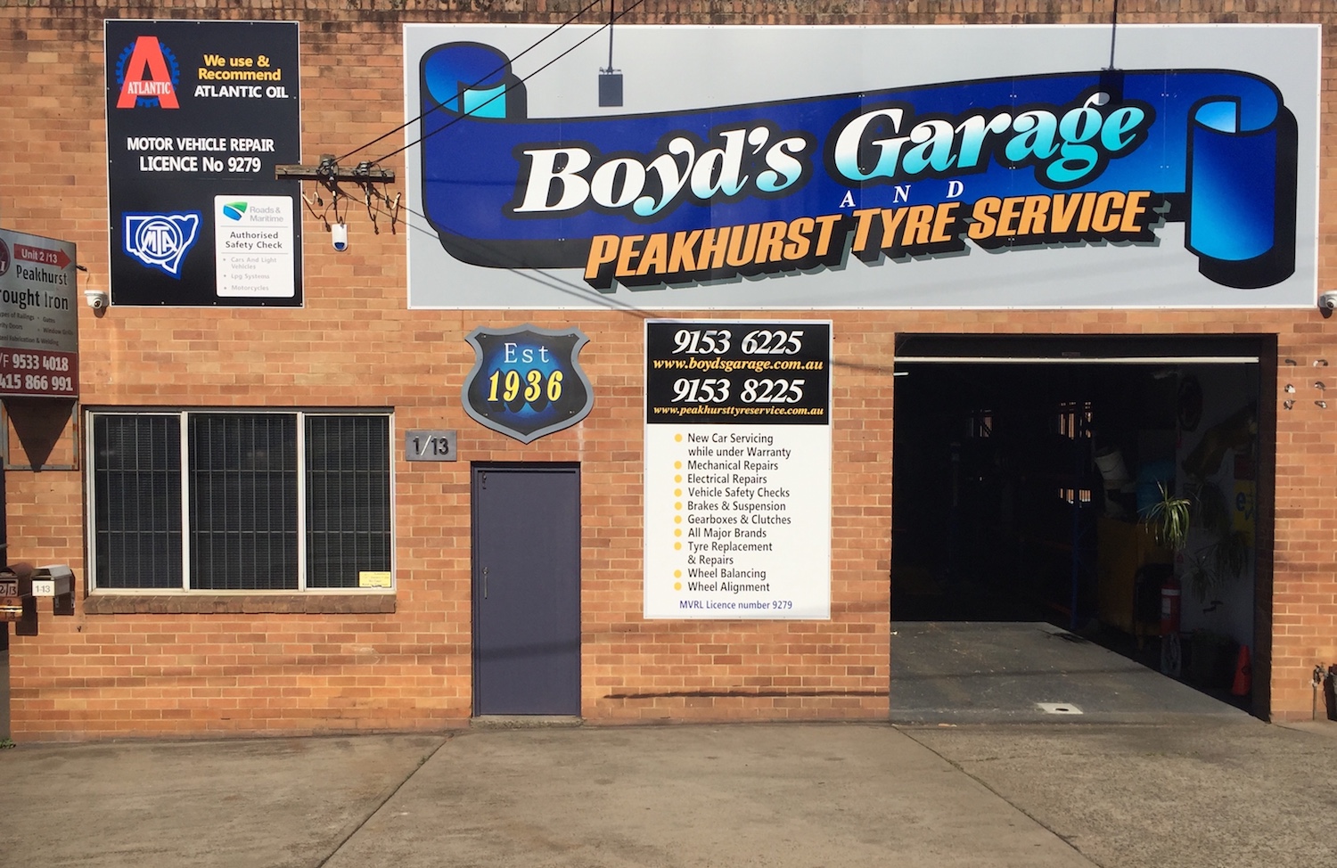 Boyd's Garage & Peakhurst Tyre Service