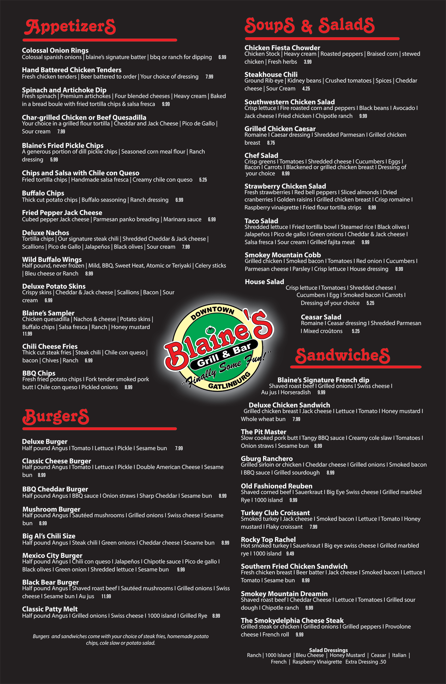 Blaine's Bar & Grill BoydTech Design, Inc.