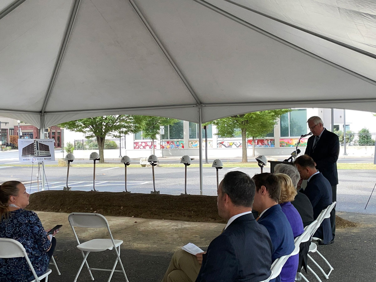Bethlehem Garage Groundbreaking Boyle Construction