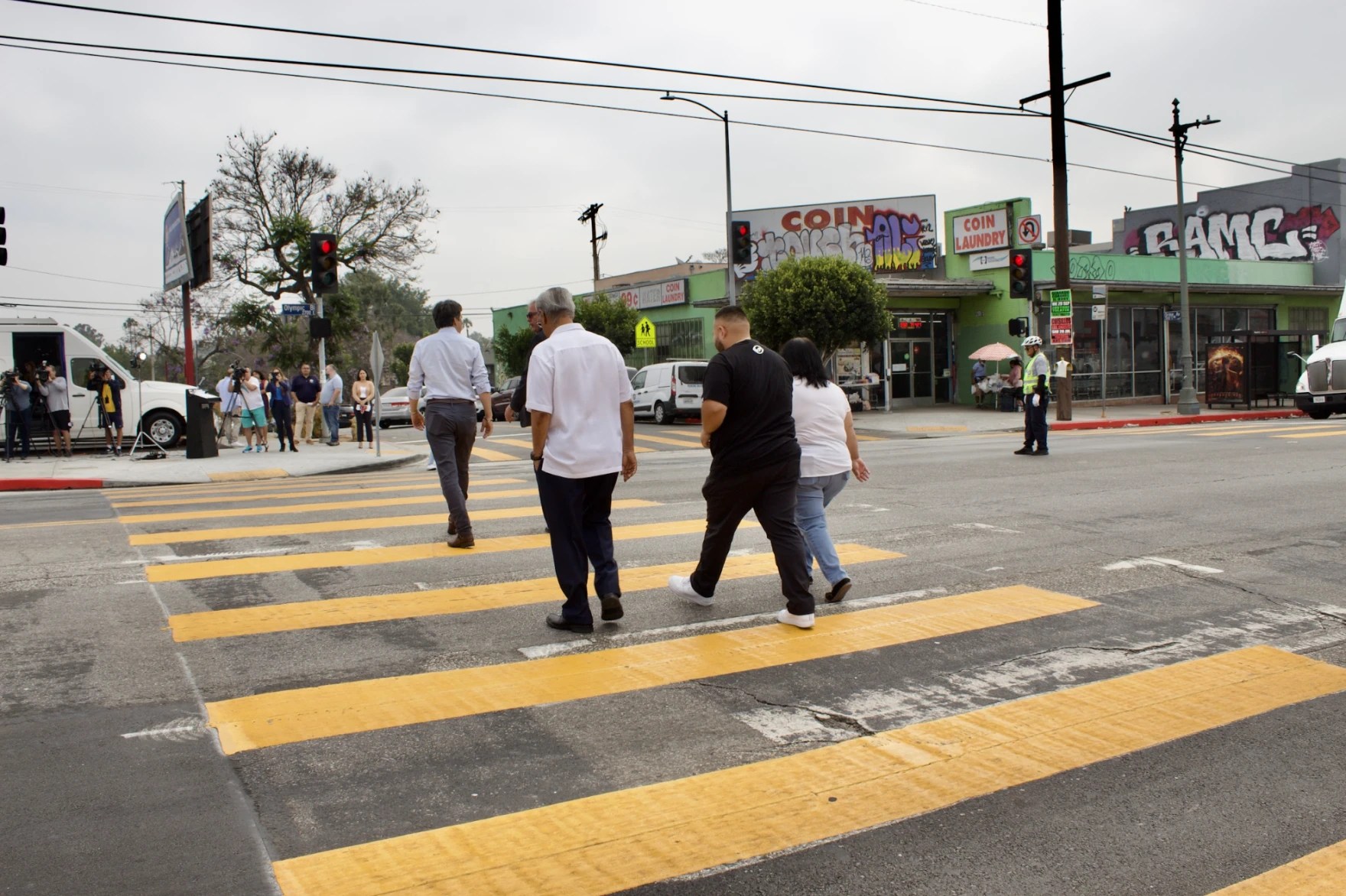 New pedestrian improvements unveiled in Boyle Heights Boyle Heights Beat