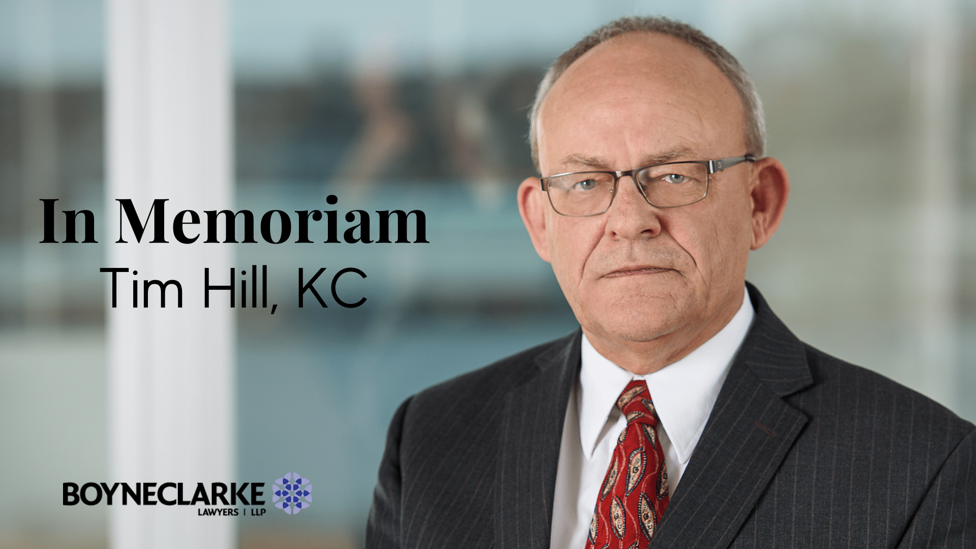 In Memoriam Tim Hill, K.C. BOYNECLARKE