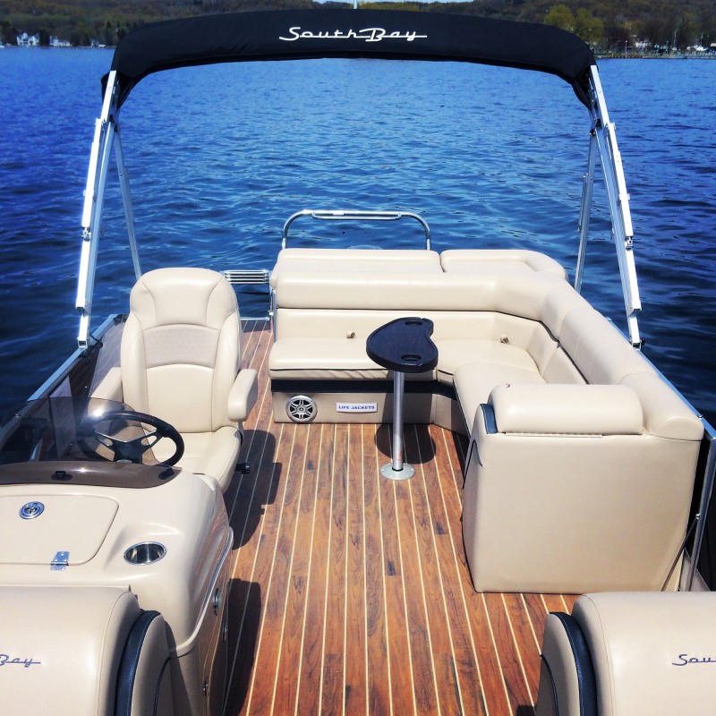 Pontoon Boat Rentals On Lake Charlevoix downtown Boyne City