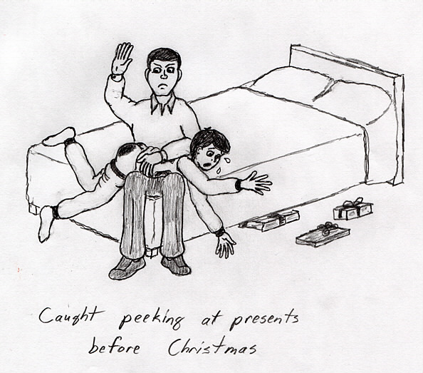 Boyz Being Boyz Collegeboy's Male Spanking Art 3