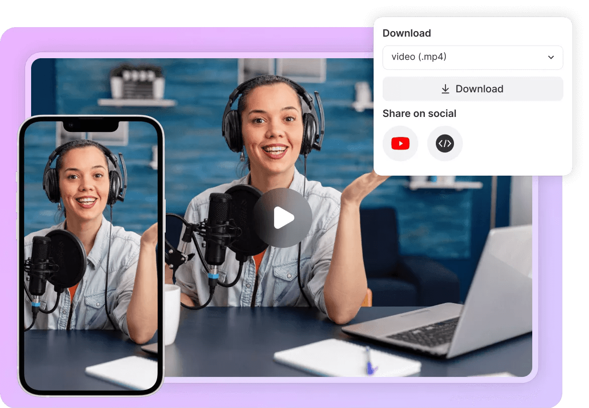 Resize Video Online For Free Vizard.ai