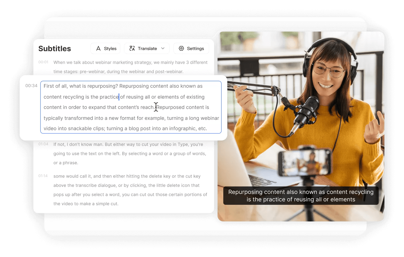 Video Editing Made Easy Video Editing Tools Vizard.ai