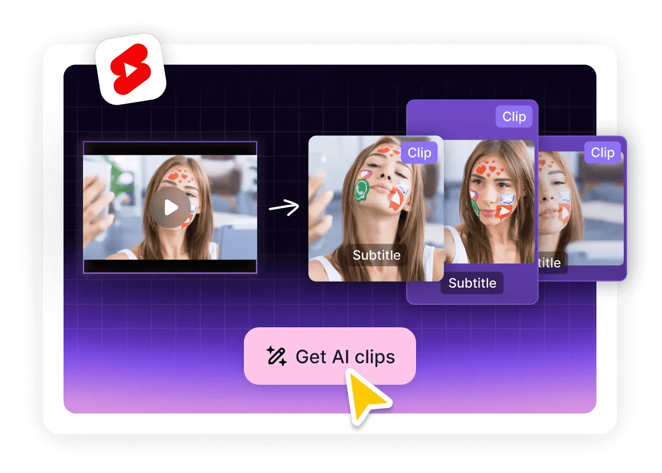 YouTube Clip Maker Clip or Trim with AI, Free Forever