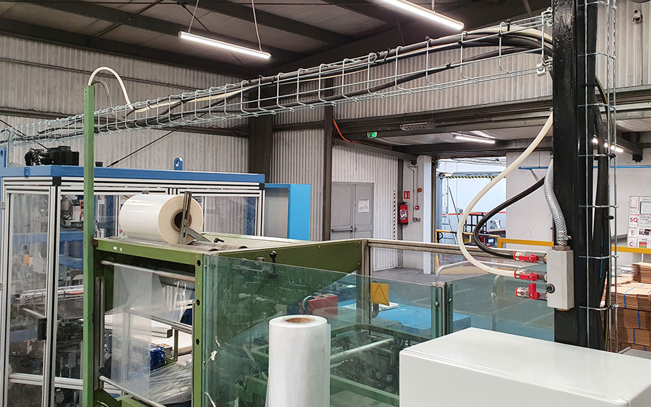 Coffret de distribution machine BPVOLT