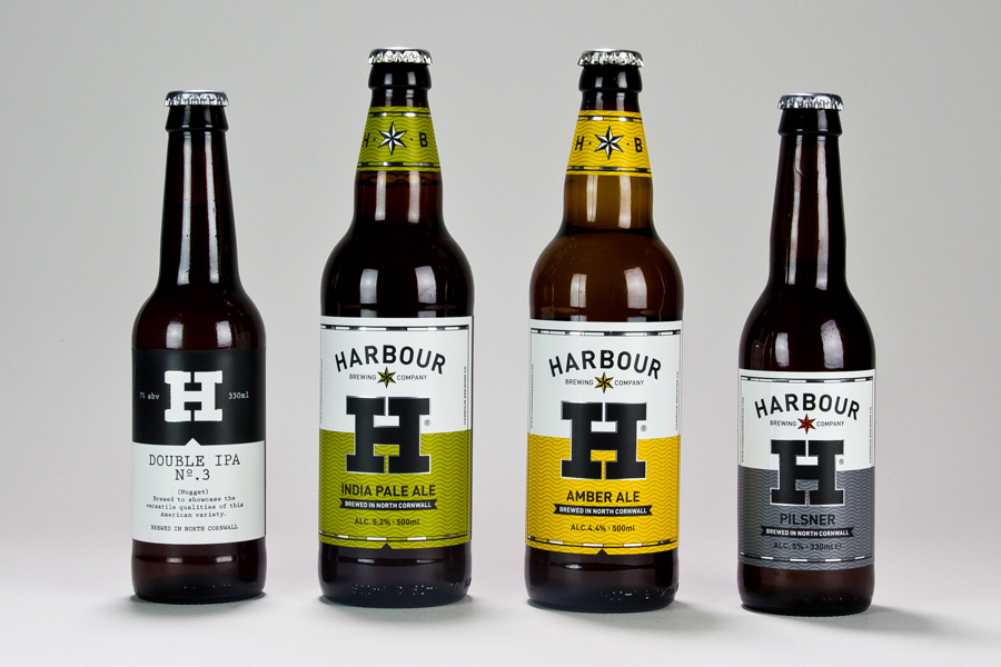 New Packaging for Harbour Brewing Co. by ASide BP&O