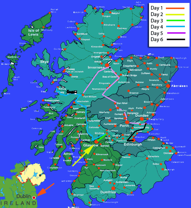 Blair Atholl Jamborette 2012 Touring