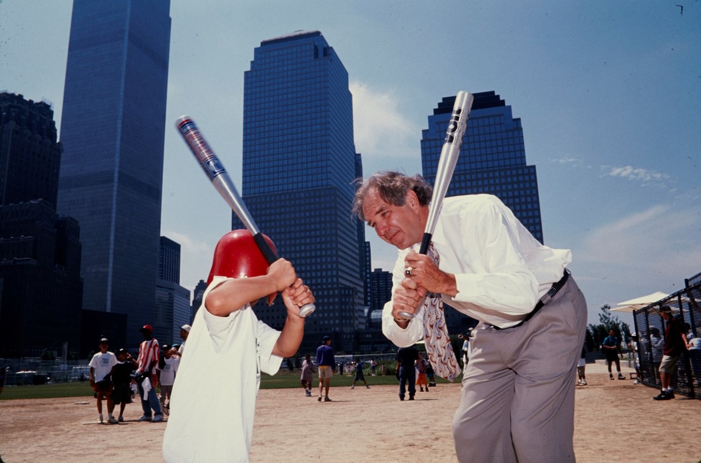Opening day for the ball fields at Sites 23 and 24. In 2007, plans were