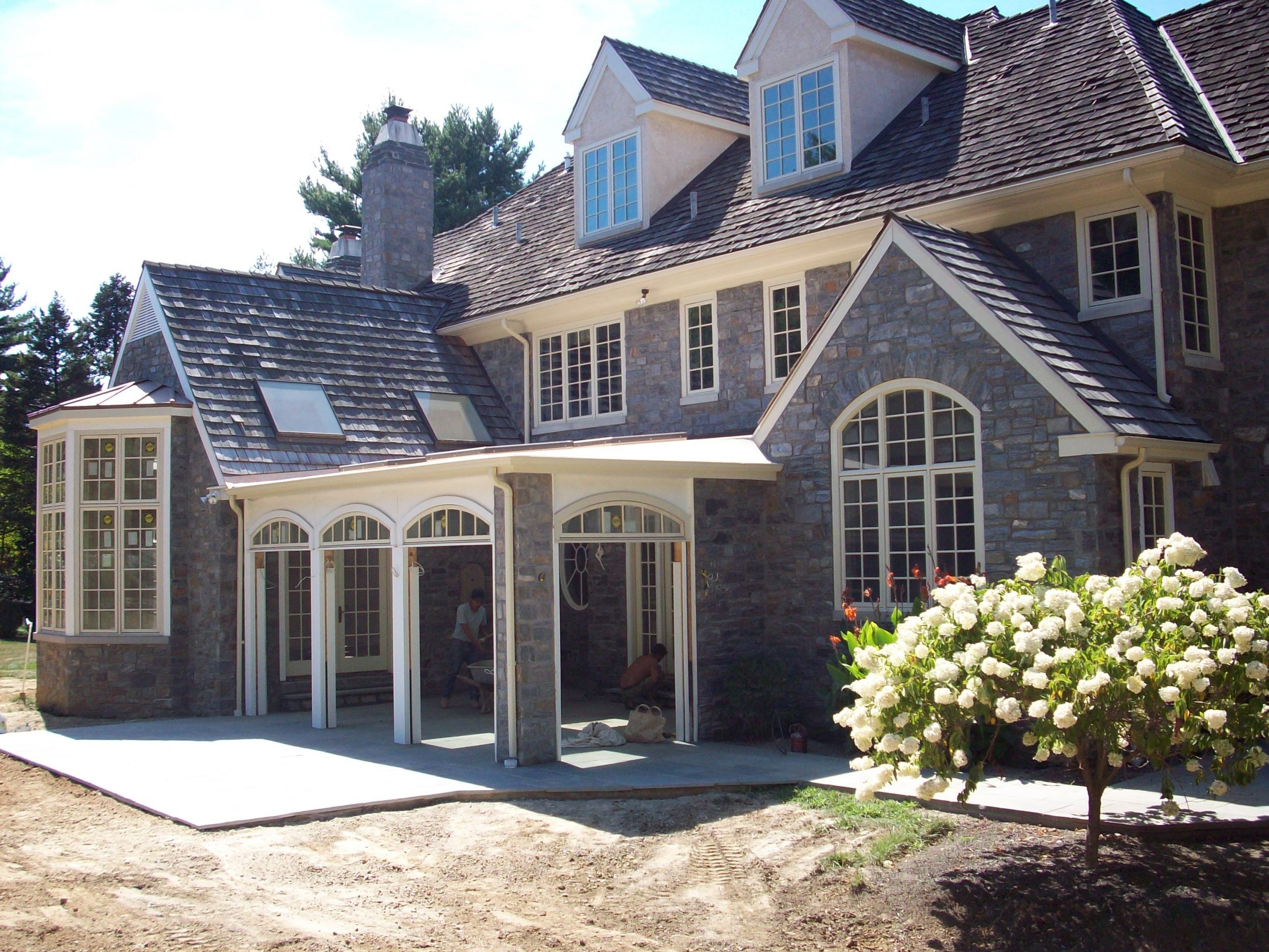 2″ REAL STONE ON HOUSE IDLEWILD RD, GLADWYNE Residential