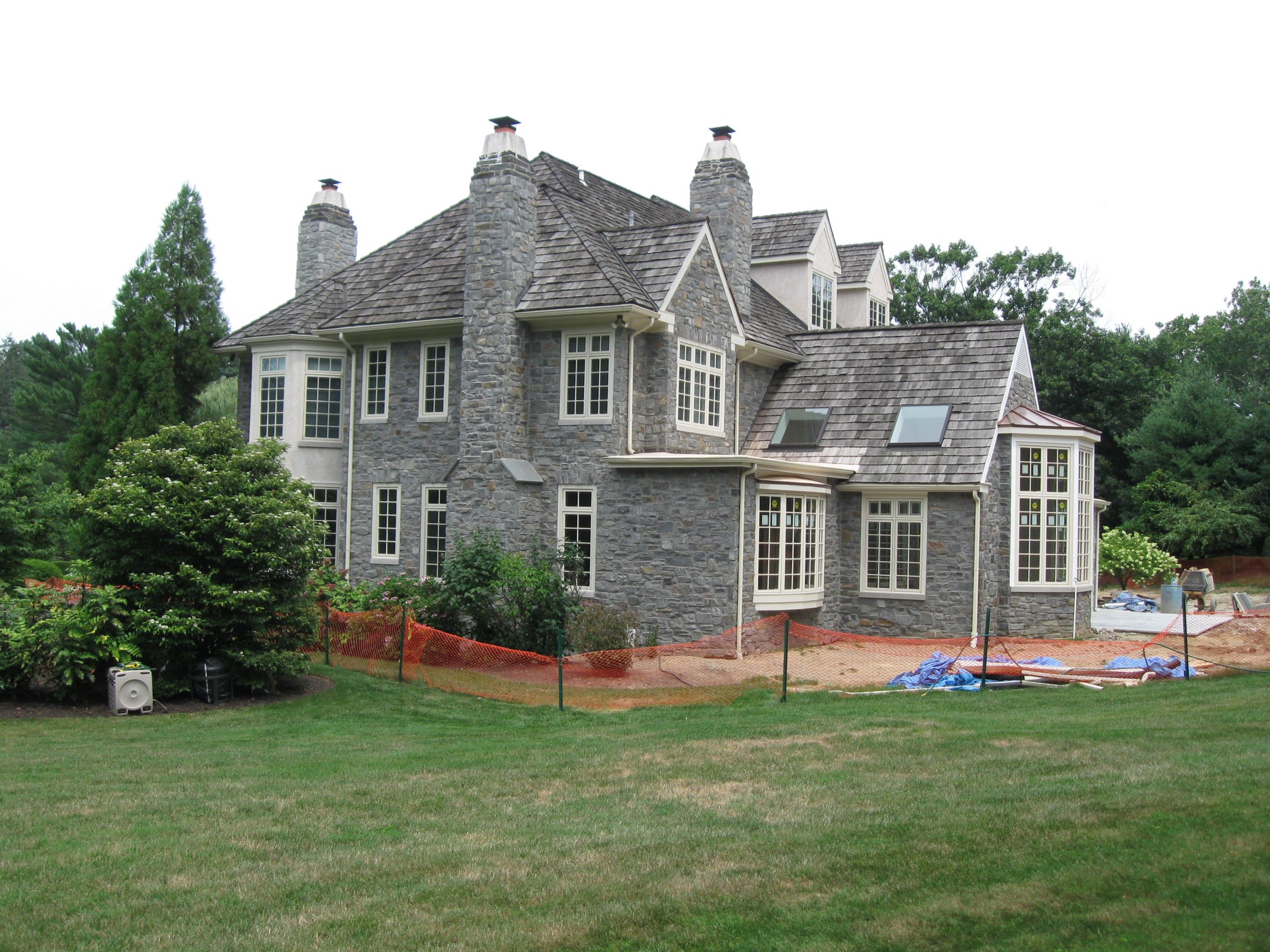 2″ REAL STONE ON HOUSE IDLEWILD RD, GLADWYNE Residential