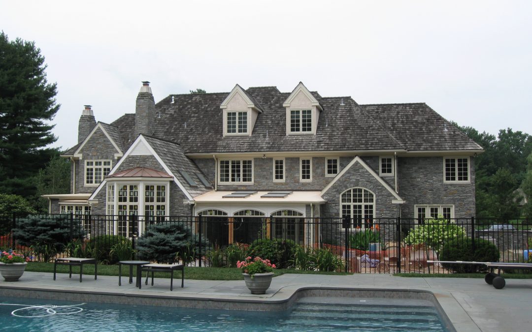 2″ REAL STONE ON HOUSE IDLEWILD RD, GLADWYNE Residential & Commercial Construction Newtown