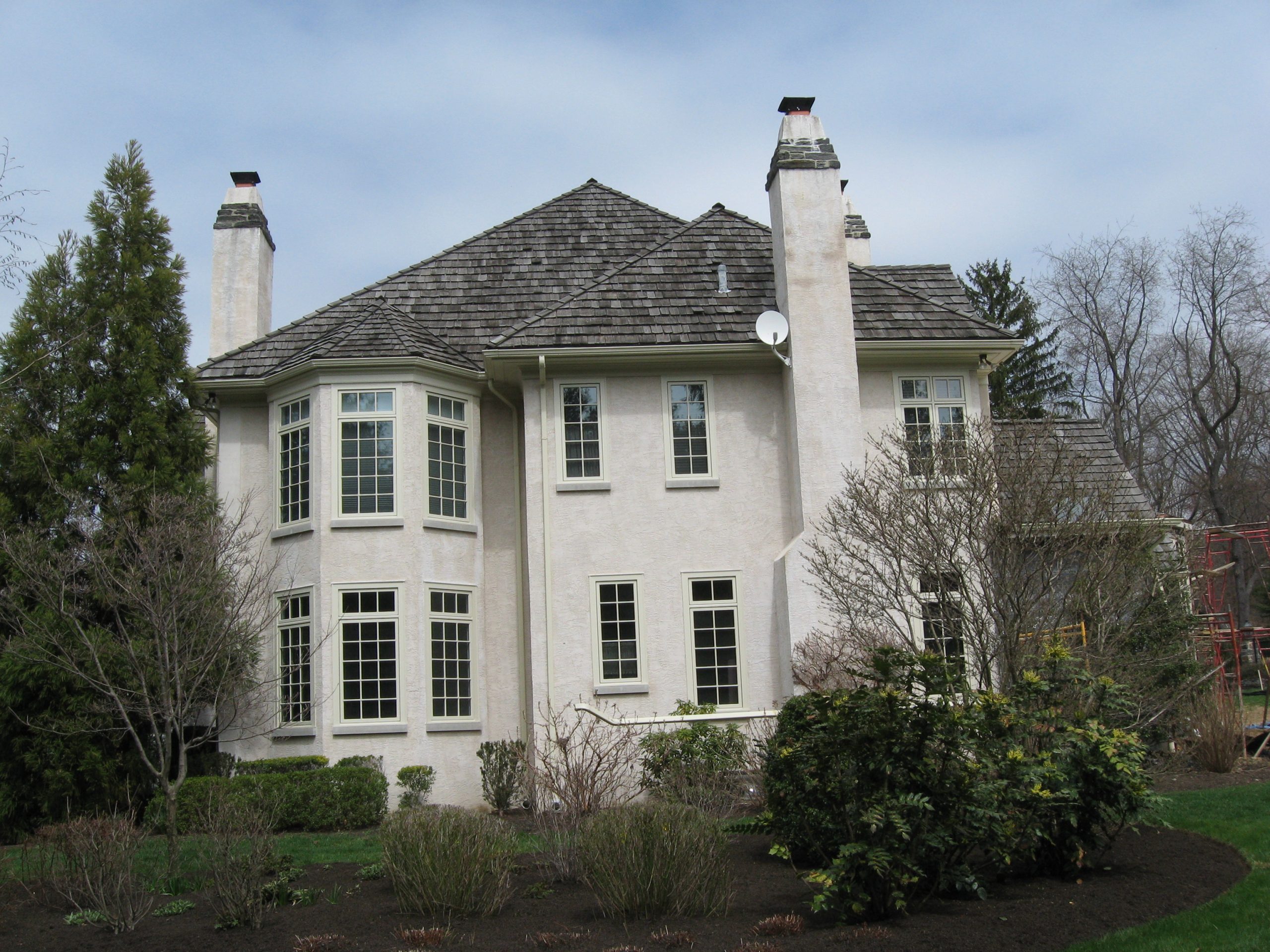 2″ REAL STONE ON HOUSE IDLEWILD RD, GLADWYNE Residential