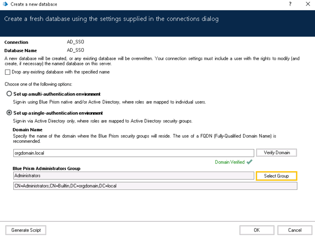 Blue Prism application server