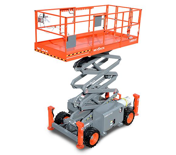 Skyjack SJ6832RT Rough Terrain Scissor Lift Rough Terrain