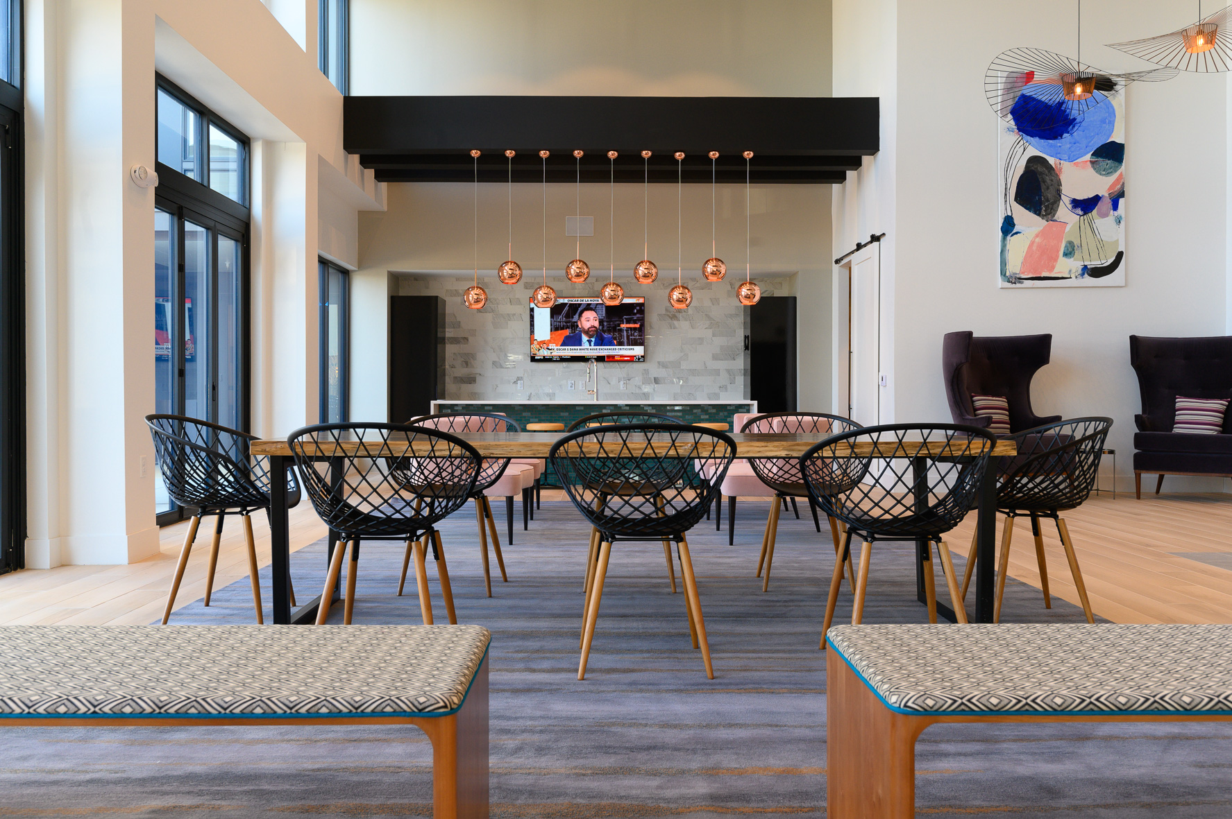 The Concord Apartments Amenities Spaces are Complete BPGS Construction