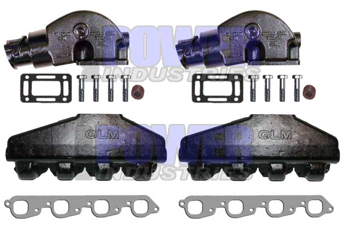 Manifold Kit Exhaust Barr Style Marine Gm 454 502 4 Inch Chva-1-84 20-0100 [Bpibb4Bar] - $859.00 : Ebasicpower.com, Marine Engine Parts | Fishing Tackle | Basic Power Industries