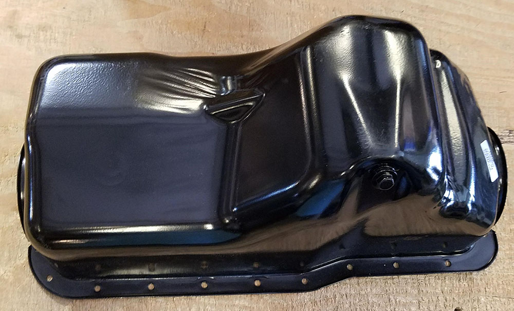 OIL PAN 302 5.0 FORD MARINE WITH DIPSTICK PROVISION [QSTOP302DSP