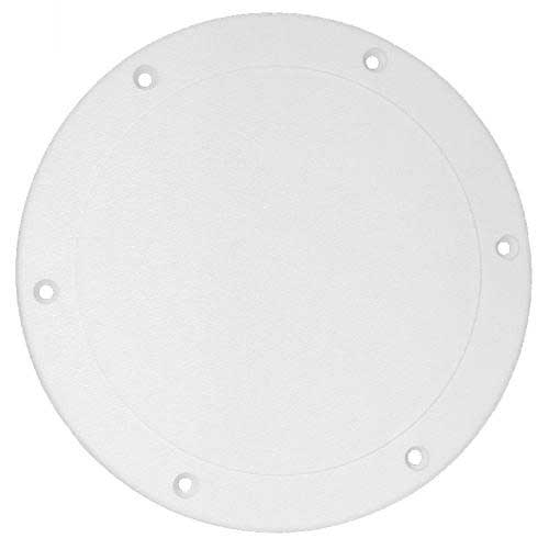 Screw Down Boat Deck Plate 10 Inch White 8 holes Boating Accessories