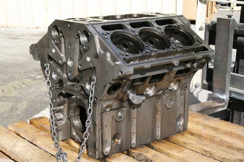 V6 Engine Block